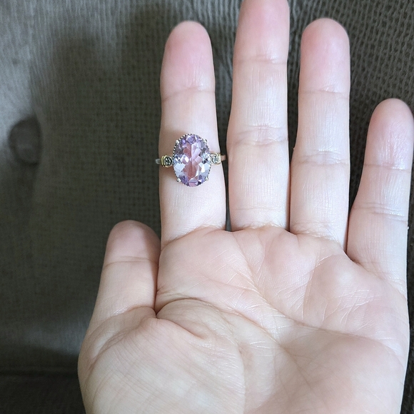 Shivam Pink🩷 Amethyst Ring💍 - NWT - Picture 4 of 16